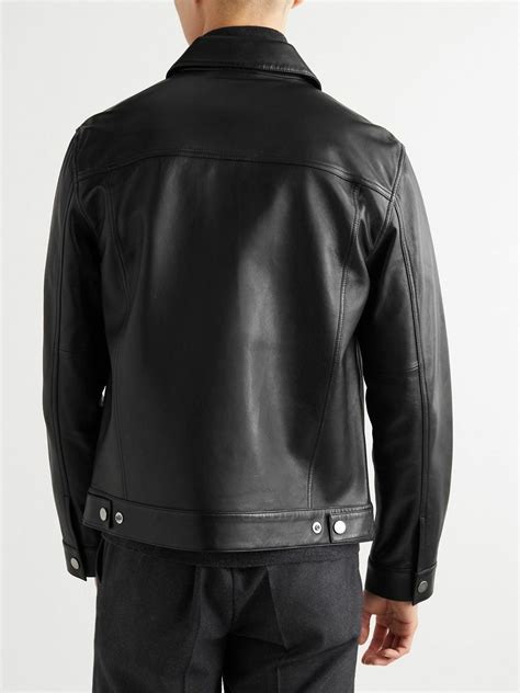 Discover the Stylish Theory Rhett Leather Jacket - Ideal for Any Occasion!